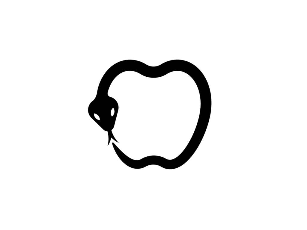 Logo Pomme + Serpent