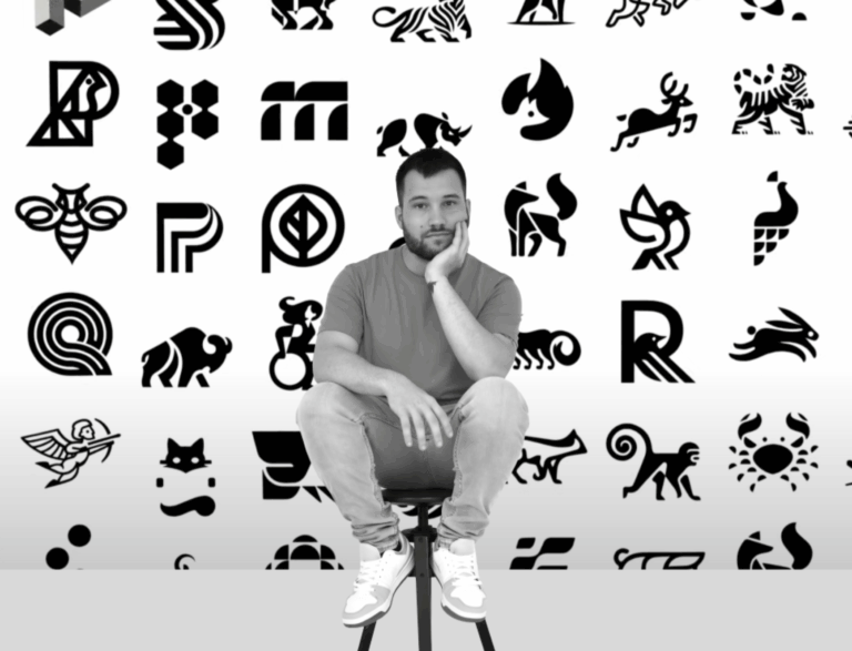 Matthieu Martigny : logos minimalistes et negative space