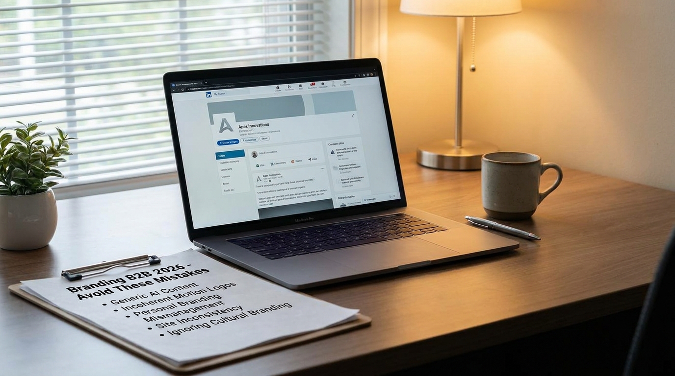 erreurs branding B2B 2026 checklist