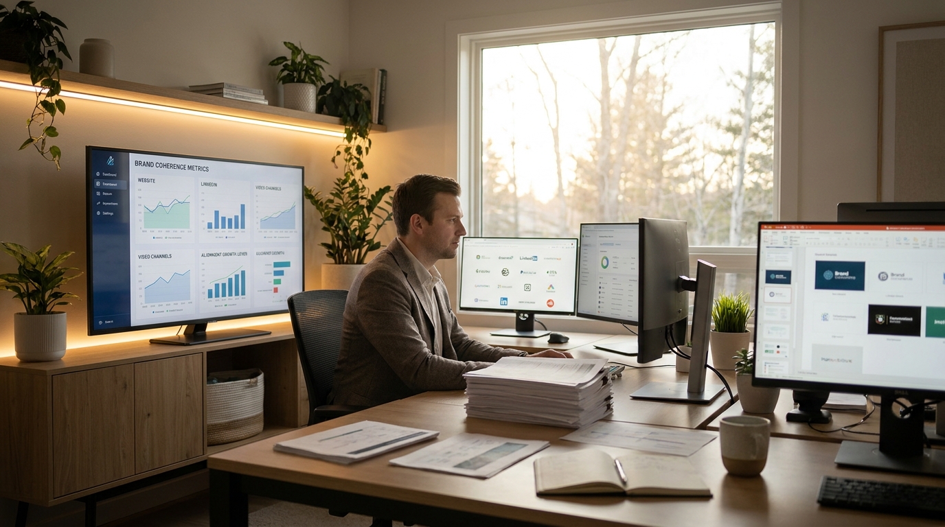 audit cohérence branding B2B 2026