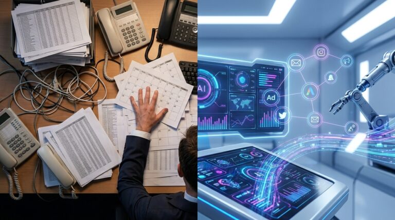 Agents IA marketing autonomes : l&rsquo;ère de l&rsquo;orchestration multi-canale B2B