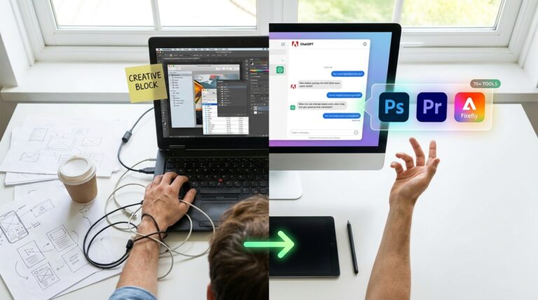 Plugin Adobe ChatGPT : 70+ outils créatifs pour le marketing B2B